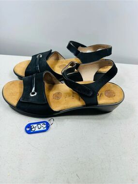 Vivo Concepts Solidus Hedy 7,5 Comfort Sandal Black Adjustable